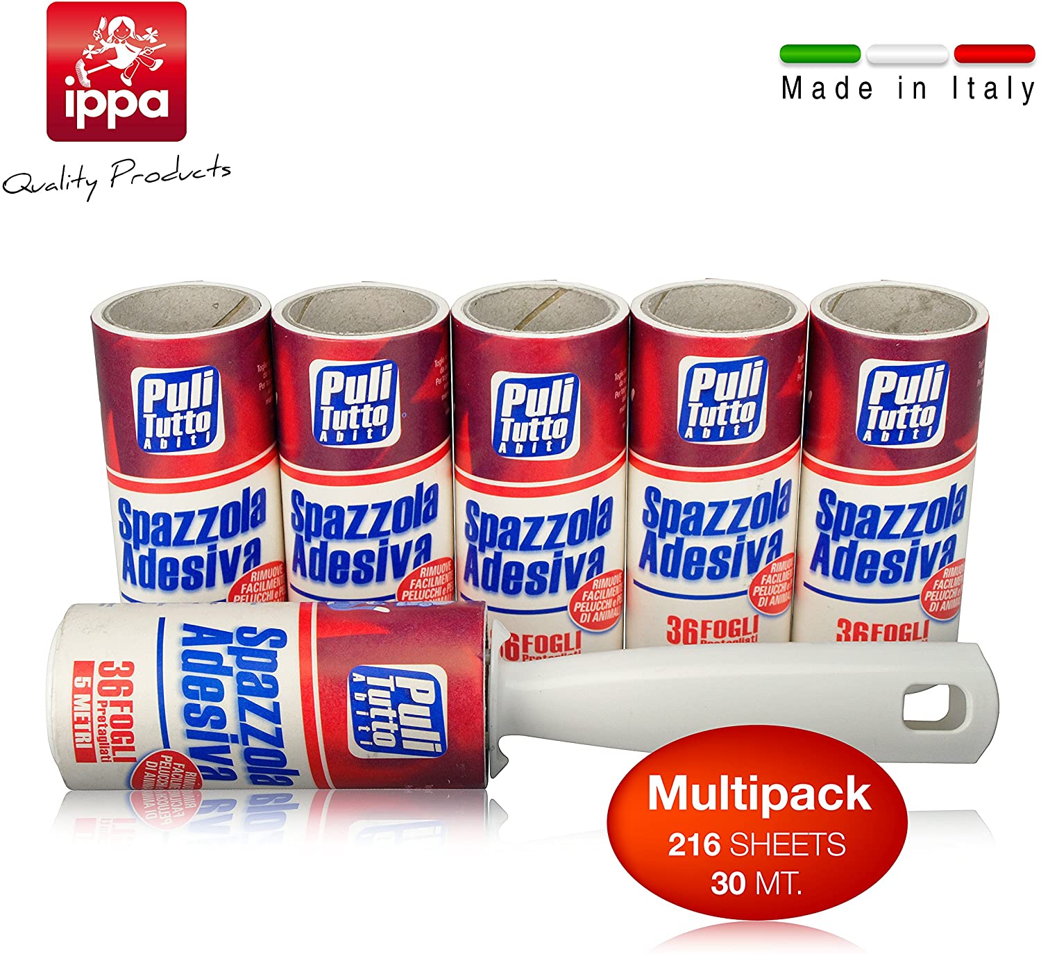 IPPA Adhesive Brush 5 MT, White, 30 Metres, 30 metri - Image 2
