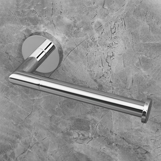 HITSLAM Chrome Toilet Roll Holder Wall Mounted SUS 304 Stainless Steel Silver Toilet Paper Holder Waterproof Rotateproof Toilet Tissue Holder for Bathroom - Image 3