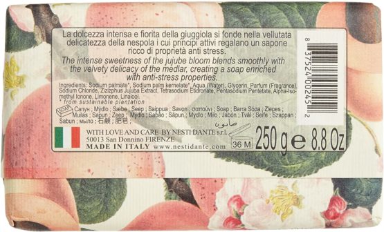 NESTI DANTE Il Frutteto, Medlar and Jujube Soap 250 g - Image 2