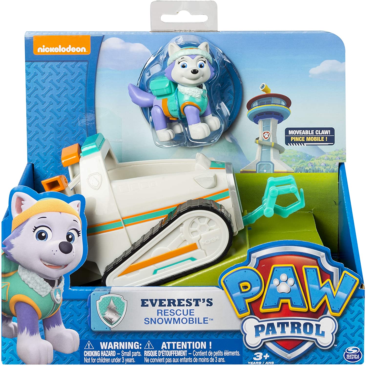 PAW PATROL Everest's Rescue Snowmobile, 6026601, White, Standard Packaging - Image 2