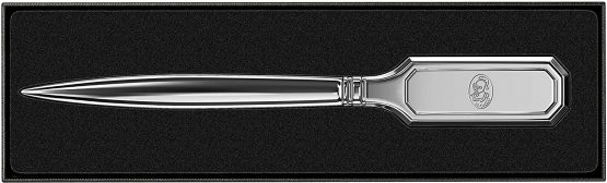 El Casco M650CT Letter Opener - Chrome, 220 x 30 x 5 mm. - Image 2