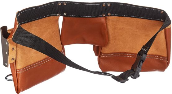 Rolson 68878 Brown Double Tool Pouch, Black - Image 2
