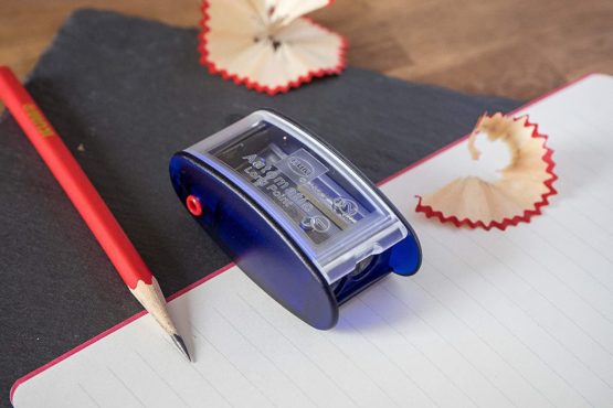 Kum az105.31.19 B Long Conical Pointed Automatic AS2 M, Sharpener, 2 Blade 2 in 1 Blue (P & P on All Products) - Image 4