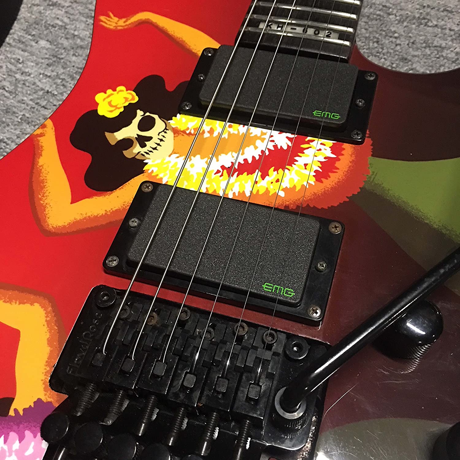 EMG Kirk Hammett Bone Breaker Set Black, Einheitsgröße - Image 2