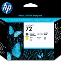 HP 72 Matte Black and Yellow DesignJet Printhead (C9384A)