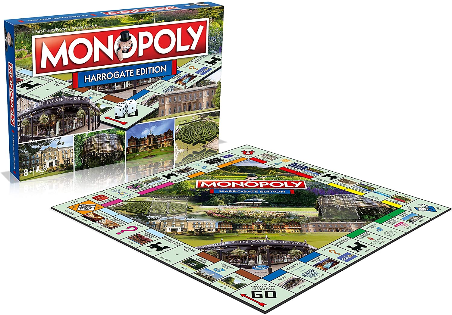 Winning Moves Harrogate Monopoly Board Game, Advance to Harrogate Theatre - Image 3
