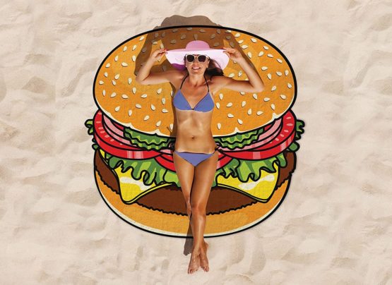 BigMouth Inc Gigantic Burger Beach Blanket - Image 4