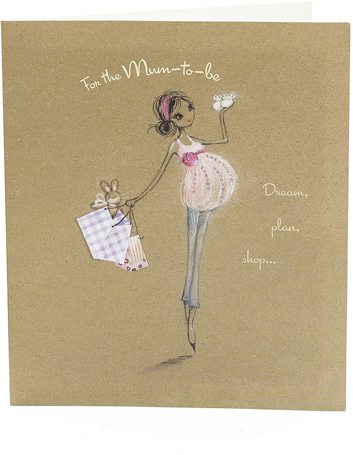 Mum To Be Card - Congratulations Mum To Be - Mum To Be Gifts - Ideal Gift Card for Her - Perfect Mum To Be Card for Baby Shower - Image 3