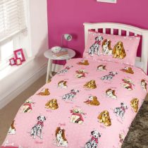 Rapport Doggies Duvet Set, Pink, Single
