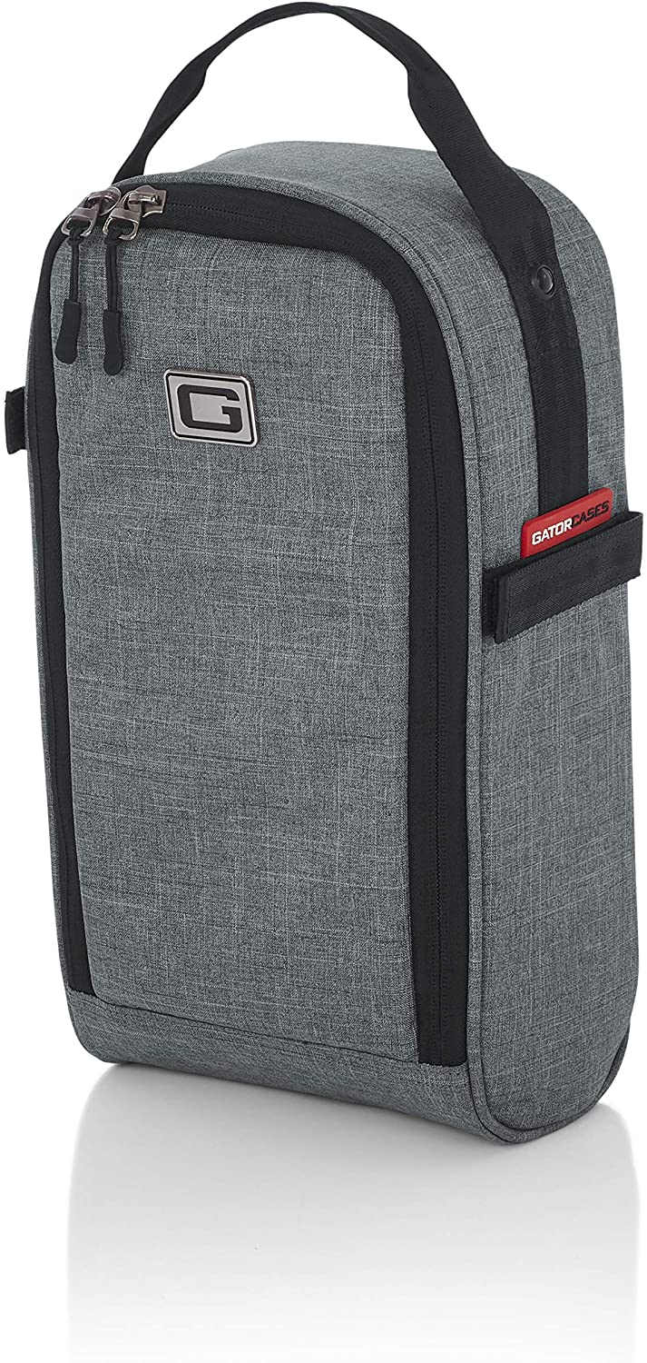 Gator Cases Transit Series Add-On Accessory Gear Bag; Grey Exterior (GT-1407-GRY)