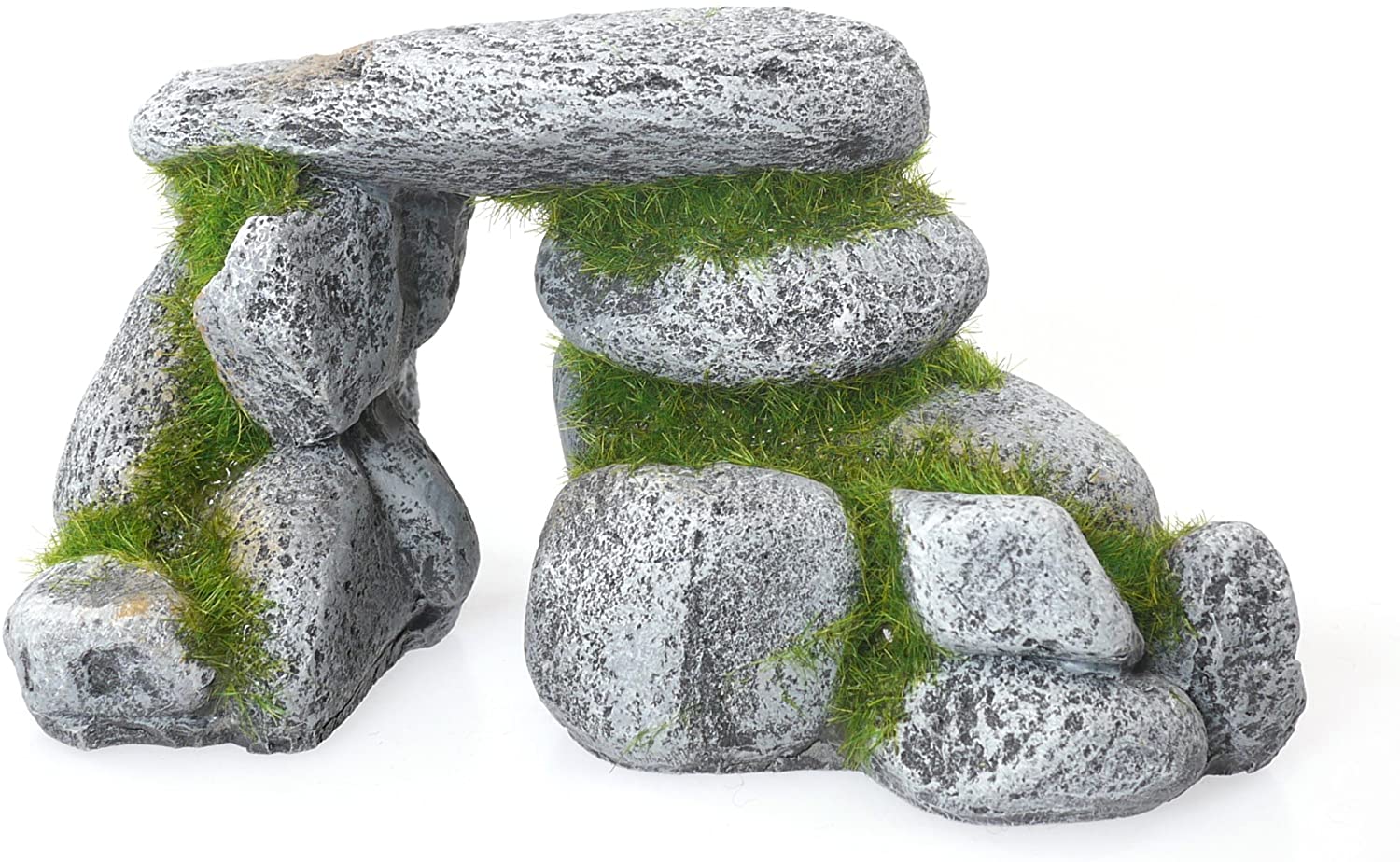 Blue Ribbon MOSS COVERED ROCK ARCH SMALL, 19 x 15 x 12cm