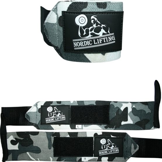 Wrist Wraps (1 Pair) - Premium Support for Weightlifting, Crossfit & Gym