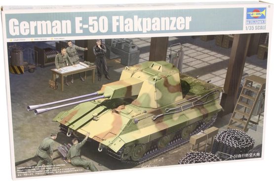 Trumpeter 1/35 German E50 Flak Panzer Tank