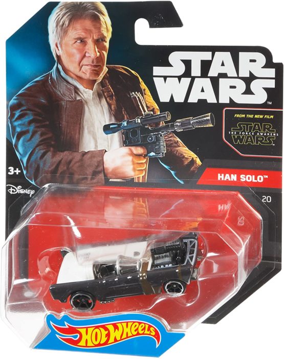 Mattel Hot Wheels Star Wars Character Car, Han Solo (The Force Awakens) - Image 4