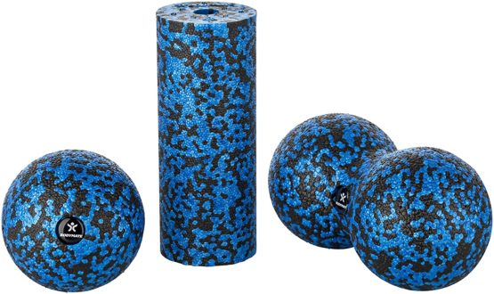 BODYMATE Mini Fascial Massage Set – Mini Fascial Roller L15xD6cm, Ball D8cm and Duo-Ball D8cm - Image 2
