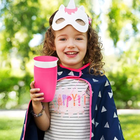 Munchkin Miracle 360 Sippy Cup, 2 Pack, Pink/Purple - Image 3
