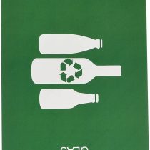 Recycling Stickers Eco Labels A4 8-Pack