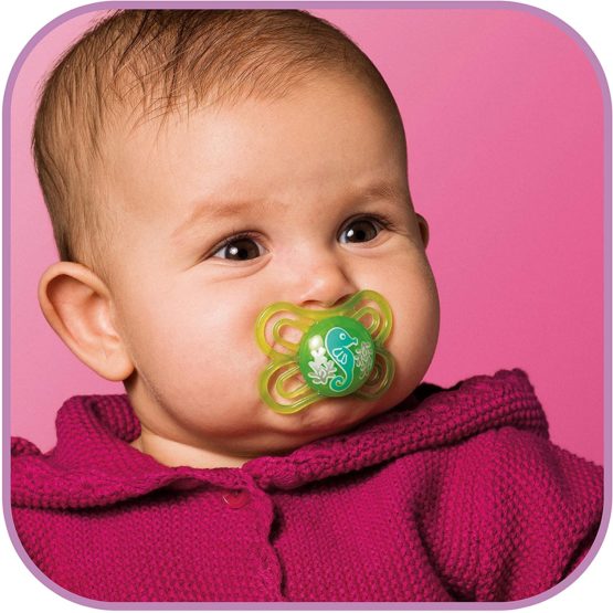 MAM Perfect Soothers 0+ Months (Pack of 2), Thinner and Softer Baby Soothers with Self Sterilising Travel Case, Newborn Essentials, Blue (Designs May Vary) - Image 4