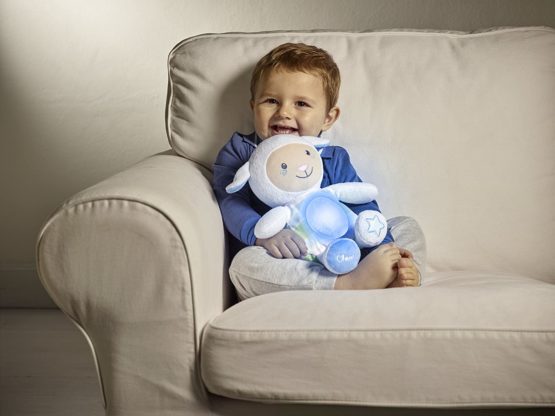 Chicco First Dreams Lullaby Musical Sheep Nightlight Projector, Blue - Image 4