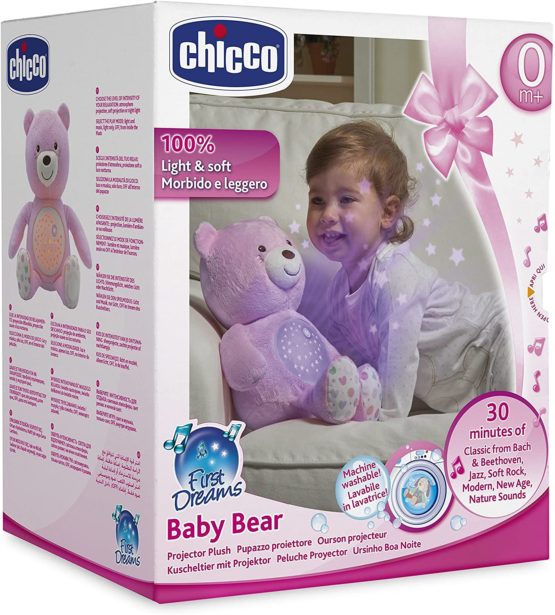 Chicco Baby Bear Doll (Pink) - Image 3