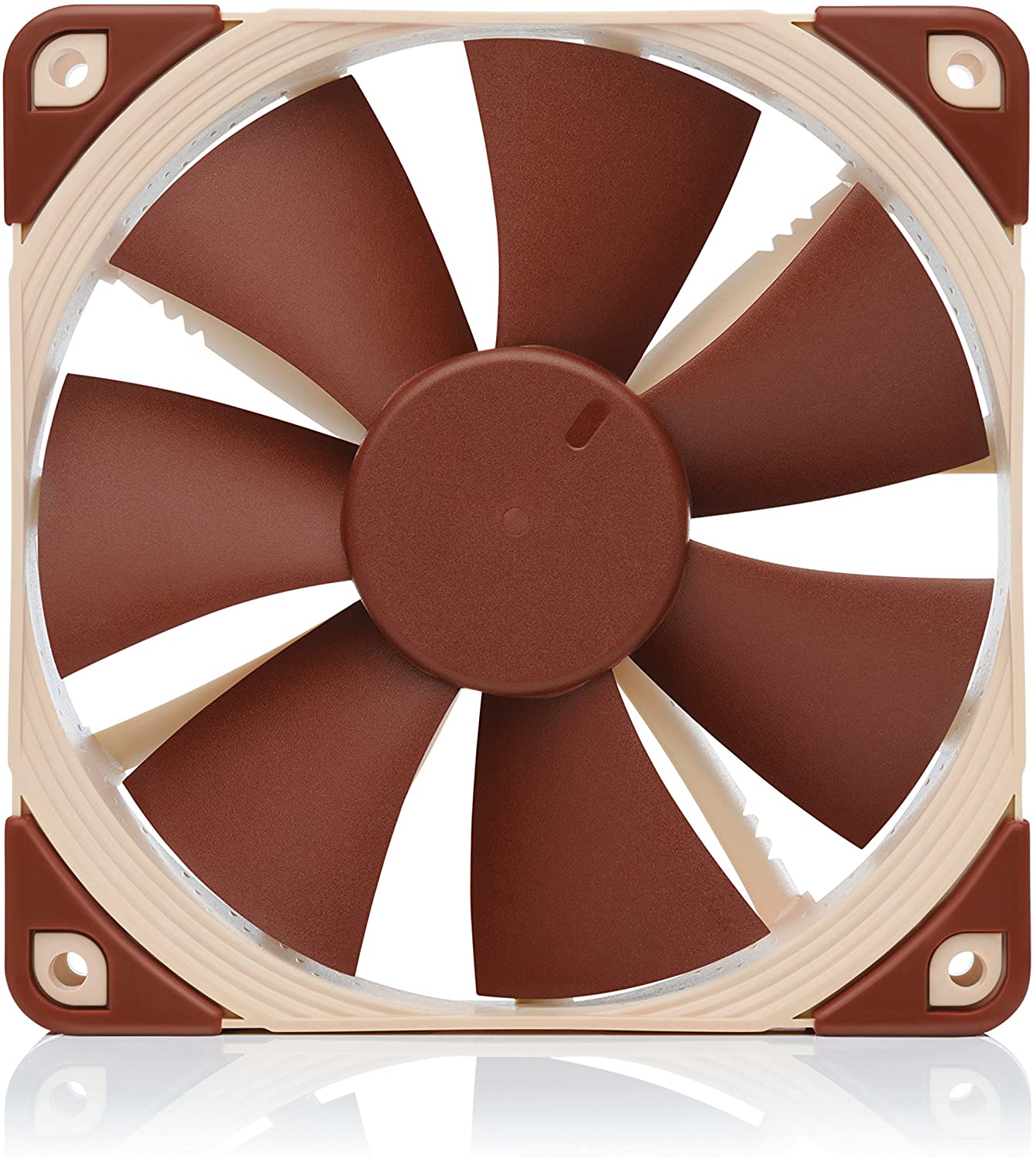 Noctua NF-F12 PWM, Premium Quiet Fan, 4-Pin (120mm, Brown) - Image 2