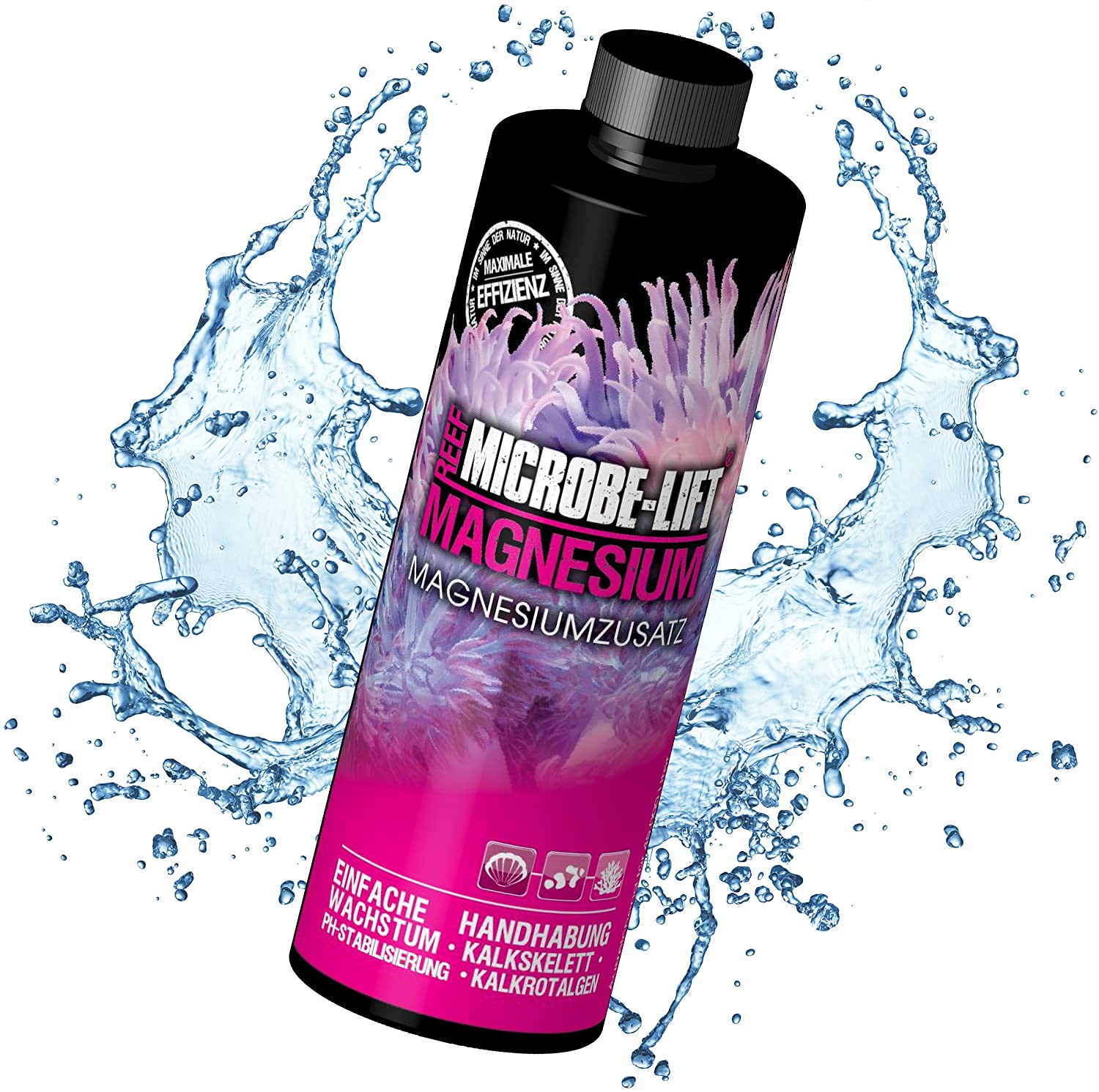 ARKA - Magnesium magnesium additive in premium quality for any saltwater aquarium very economical, 118 ml