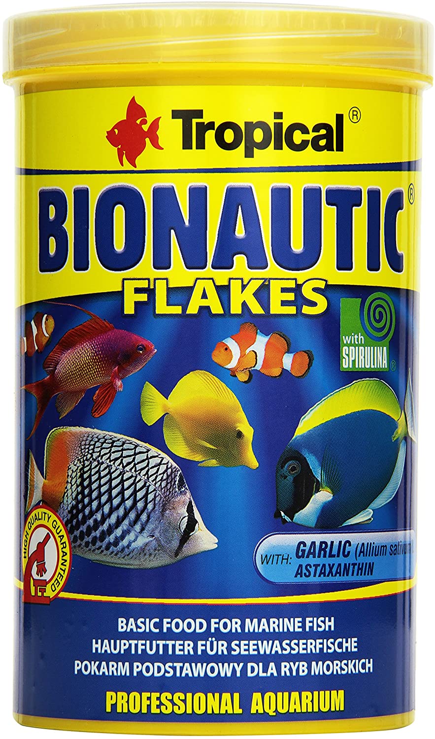 Tropical Bionautic Flakes, Single 1 Litre Pack, Colourful, 1 l (Pack of 1)