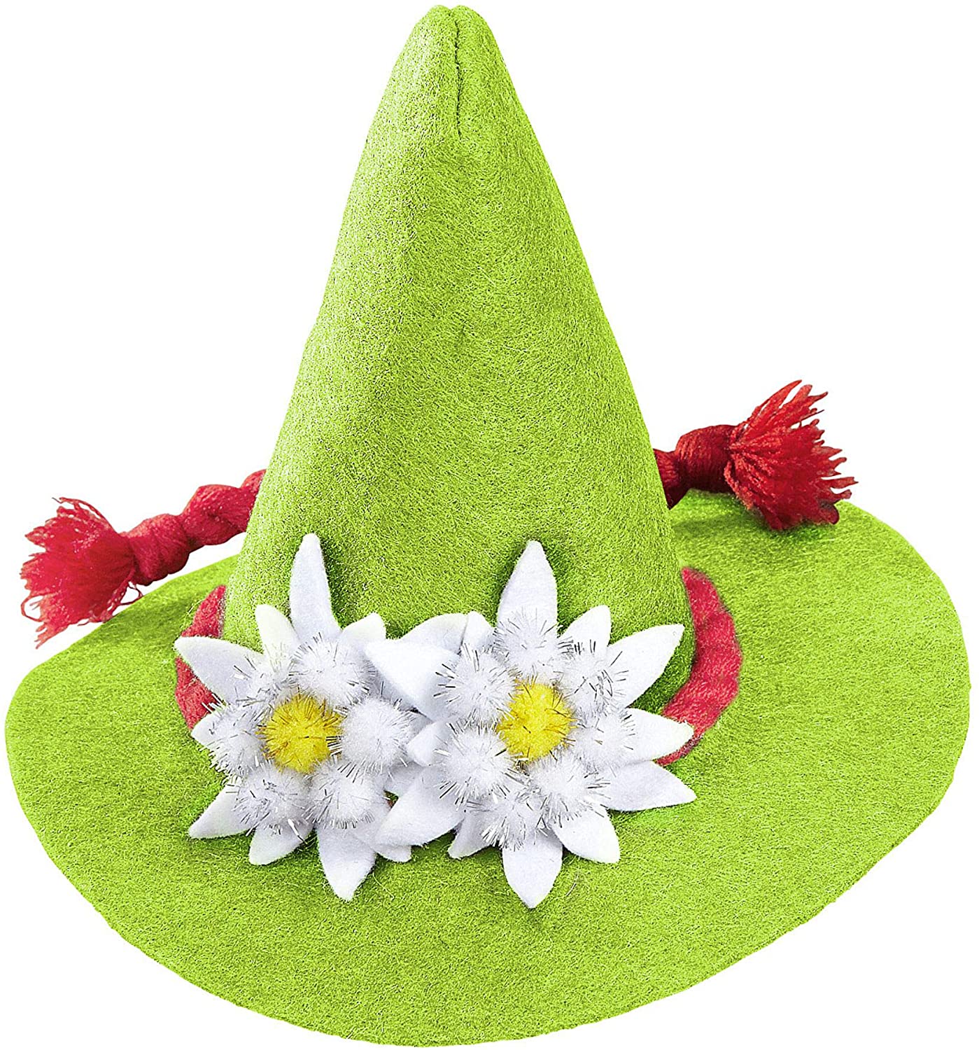 Widmann ? Bavarian Mini Hat with Edelweiss Green