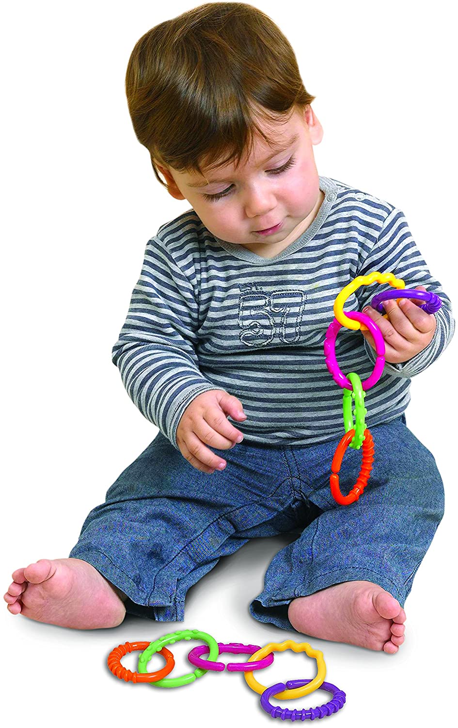 BSM Ed 921050 Linkets - 50 pcs, Multicolored, Small - Image 2