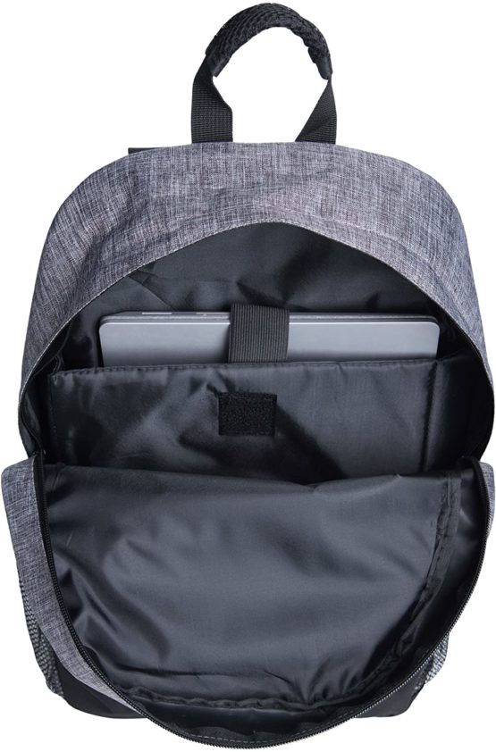 FOCO Premier League SPL Football Fan Heather Grey Backpack Rucksack School Bag - Image 2