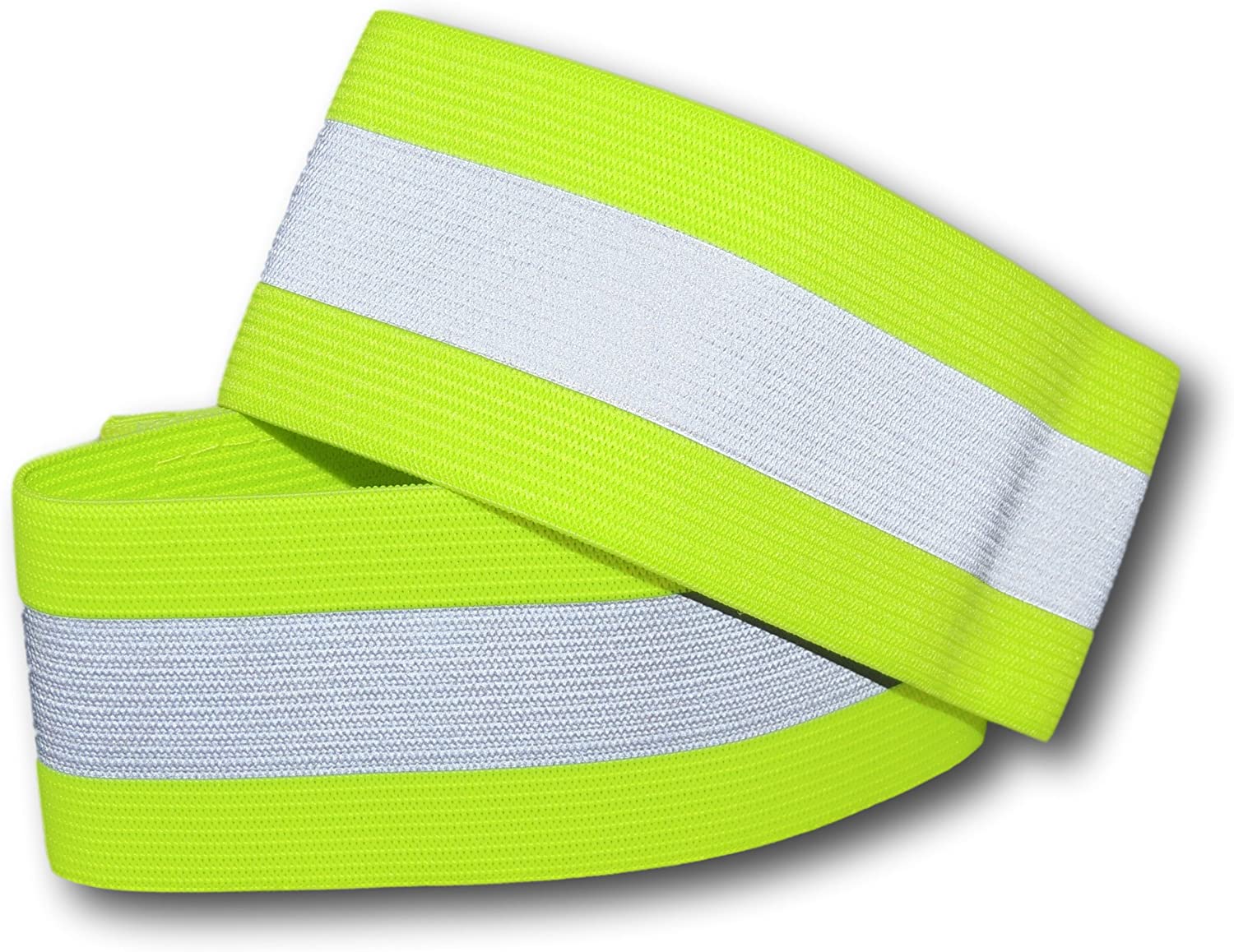 Twin Pack Minder Activ Reflector Hi-Vis High Visibility Reflective Road Safety Armbands - Image 2