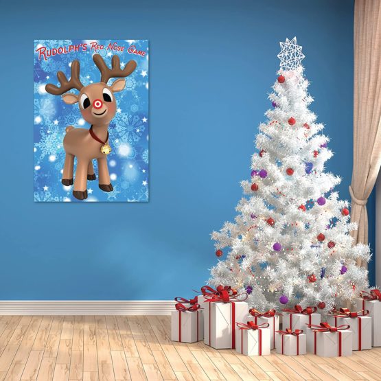 Christmas Family Game - RUDOLPH'S RED NOSE- Family, Kids, Office Xmas Party Game - 35 player - #X - Image 3