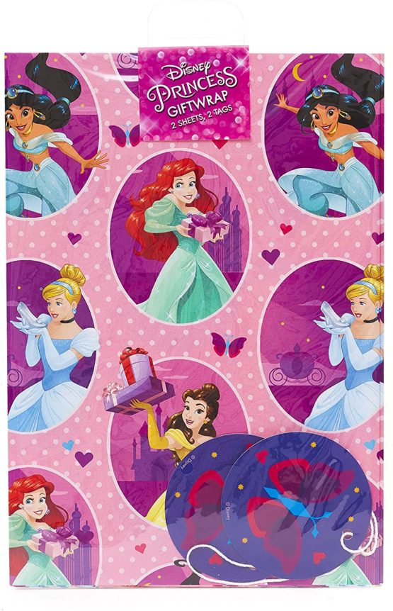 Disney Princess Wrapping Paper - Girls Wrapping Paper - Kids Wrapping Paper - Image 2
