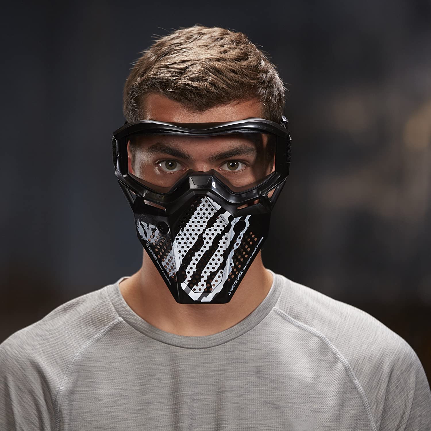 Nerf Rival Phantom Corps Face Mask, White Color Scheme, Breathable Design, Adjustable Band, Accessories for 14 Year Old Boys and Girls - Image 3