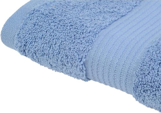 Gözze Hand Towel 50 x 100 cm 100% Cotton Set of 2, New York, Fjord, 550-2247-A4 - Image 2