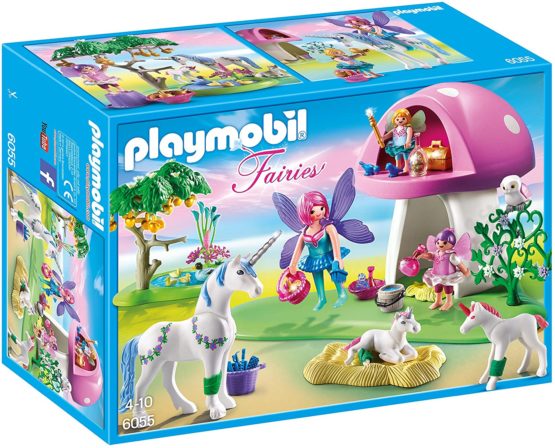 Playmobil 6055 Fairies with Toadstool House