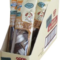 Good Boy - Small Chewy Braids - Dog Chews - Made With Beef Hide and Beef Flavouring - 55 Grams ℮ - With Probiotics To Aid Digestion - Case of 12