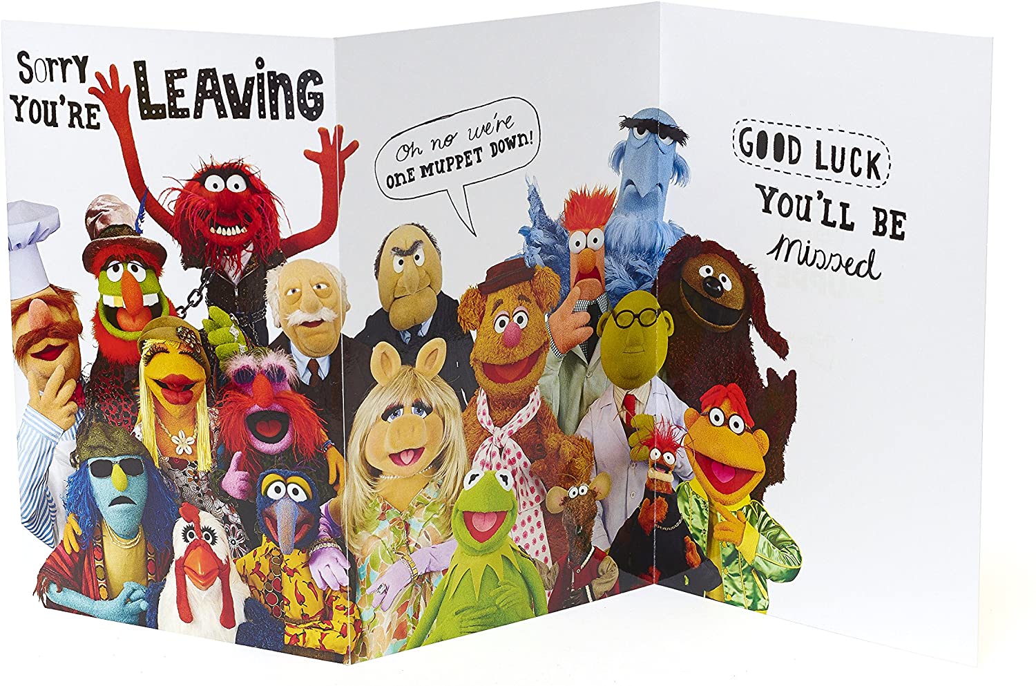 Sorry You’re Leaving Card – Goodbye Card Funny, Muppets Leaving Card ...