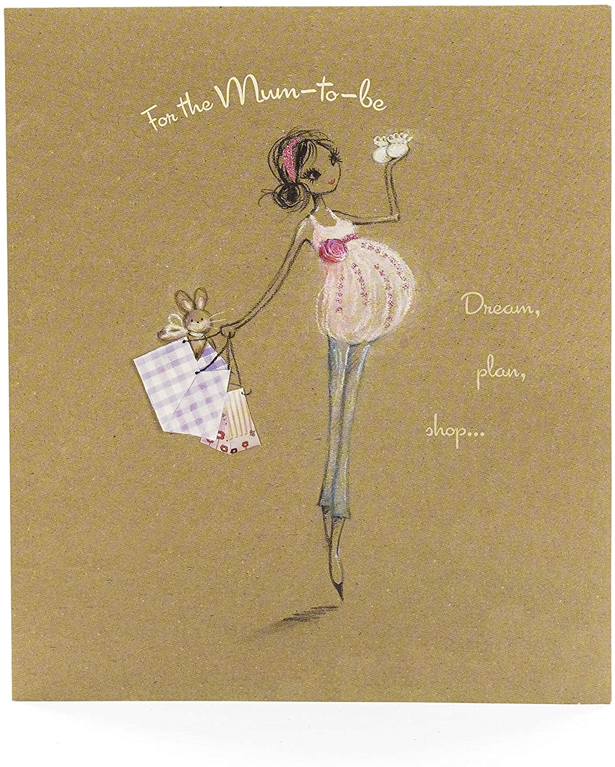 Mum To Be Card - Congratulations Mum To Be - Mum To Be Gifts - Ideal Gift Card for Her - Perfect Mum To Be Card for Baby Shower