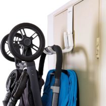 Dreambaby StrollAway Over the Door Baby Stroller Hanger – Heavy Duty Metal Hook Organizer with 22.5 Kg Load Capacity – Model G256
