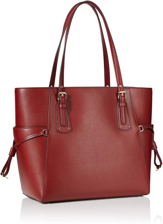 Michael Kors Women's Voyager Crossgrain Leather Tote Tote - Image 2