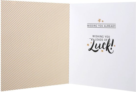 Hallmark Leaving Card 'Missing You Already' - Small - Image 2
