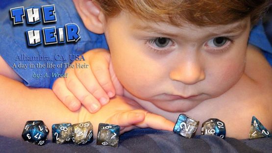 - No Manufacturer - Halfsies Dice - The Heir (Poly 7 Set) - Image 2