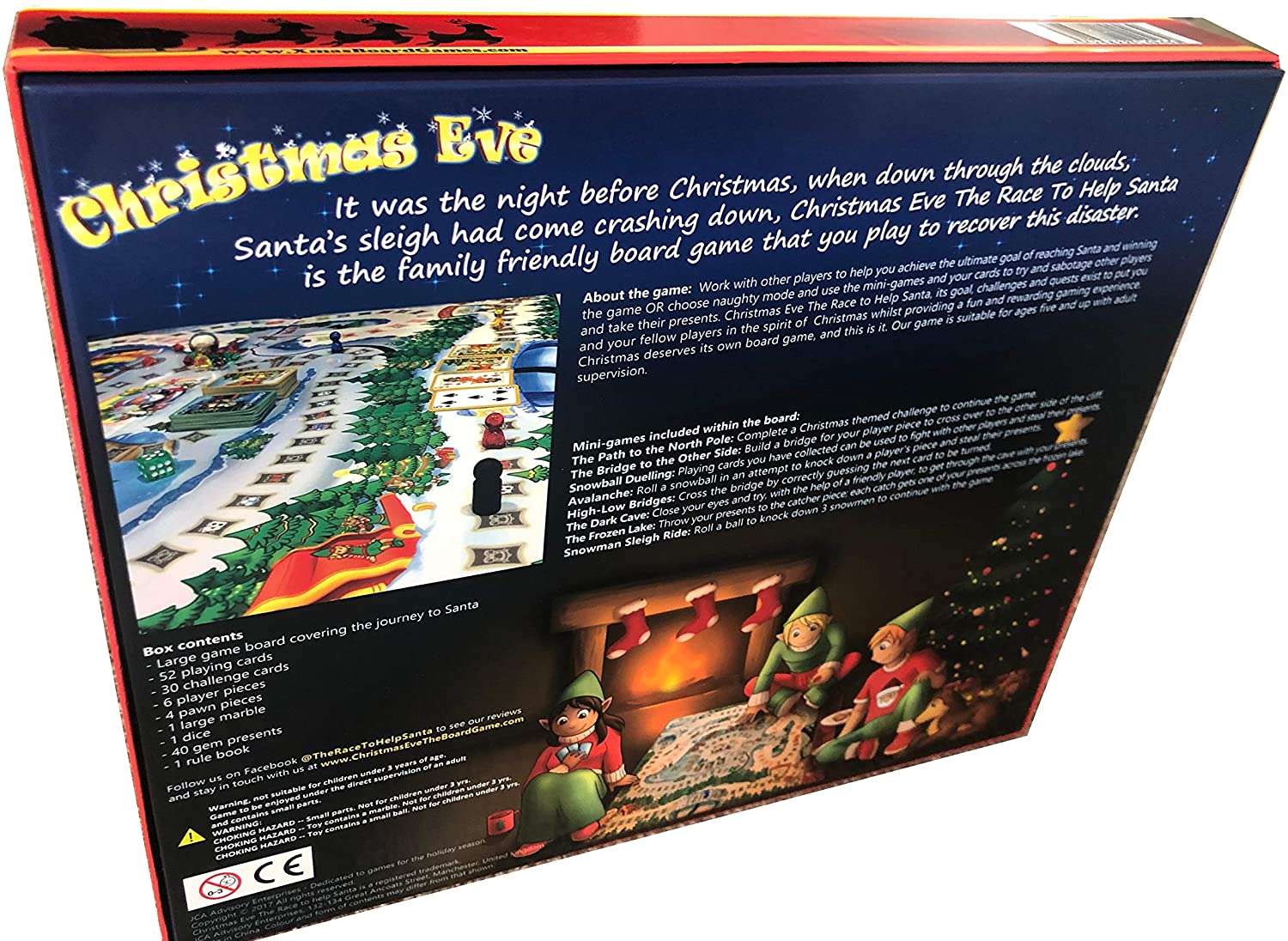 Christmas Eve the Board Game, Multicolor - Image 4