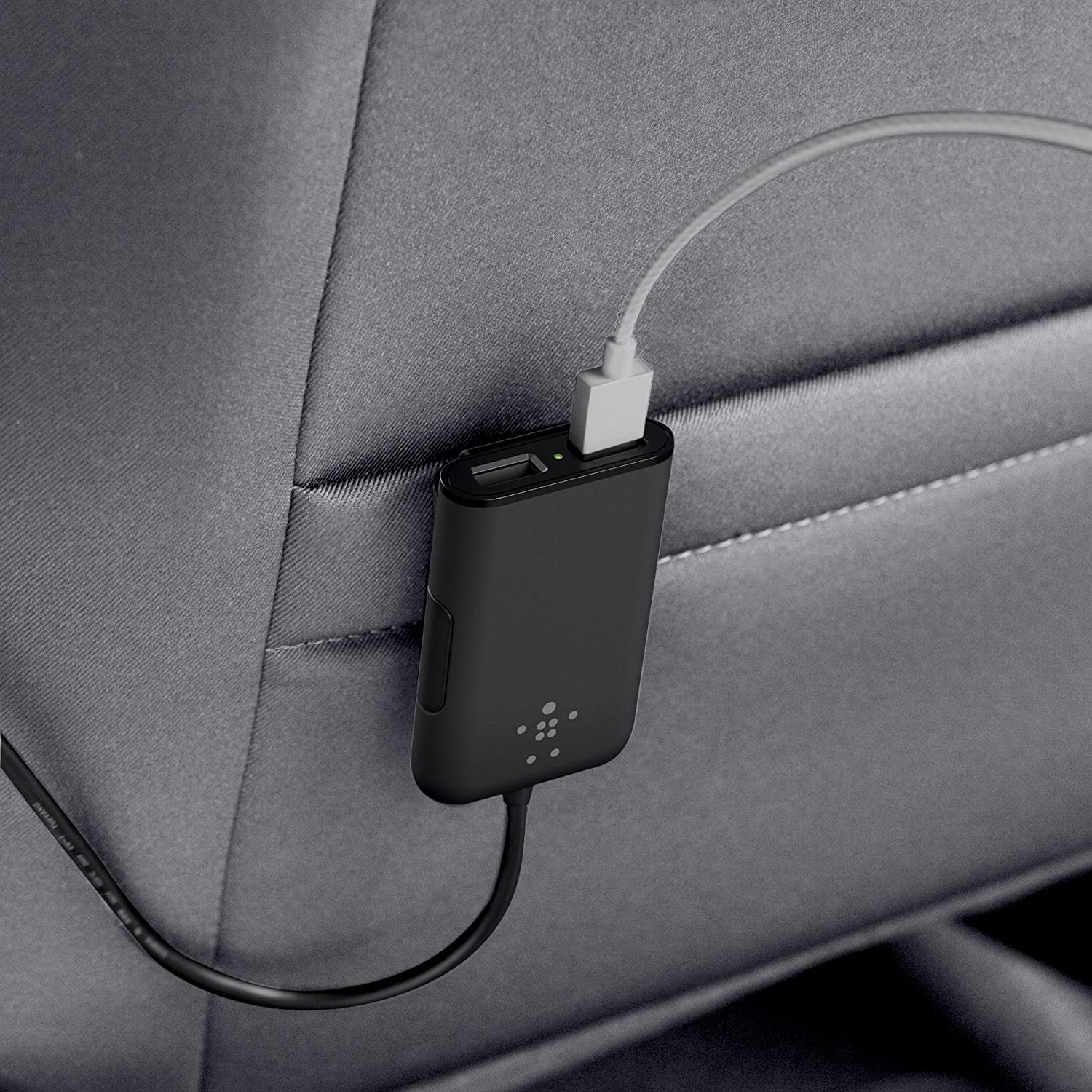 Belkin F8M935BT06 Road Rockstar Fast Charging Family Car Charger with 4 Multi USB Ports, 6 ft/1.8 m Cable for All Smartphones, iPhone, Android, Tablet and Nintendo Switch, Black - Image 3