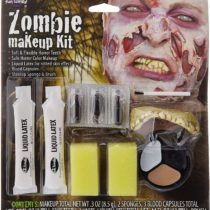 Fun World Scary Zombie Makeup Kit Standard