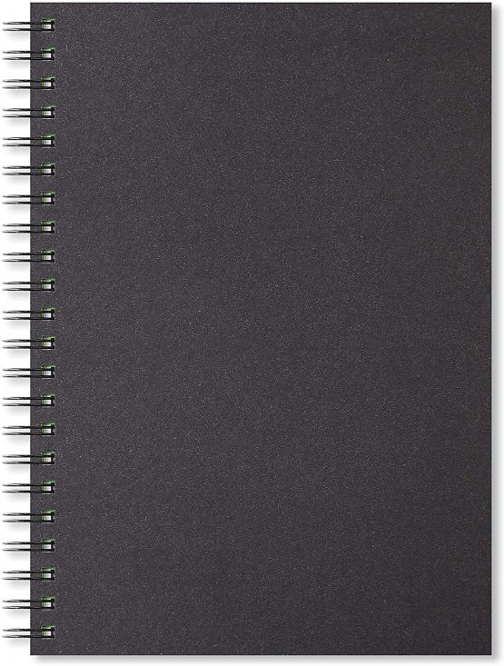 Artgecko Classy Sketchbook A4 Portrait - 80 Pages (40 Sheets) 150gsm White Cartridge Paper