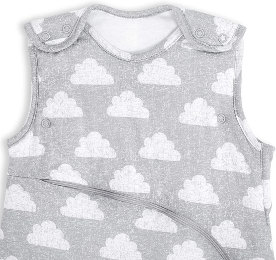 SnuzPouch 0-6m Sleeping Bag 1.0 Tog - Cloud - Image 2