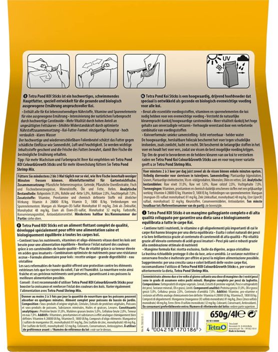 Tetra Pond Koi Sticks 4 L - Image 3