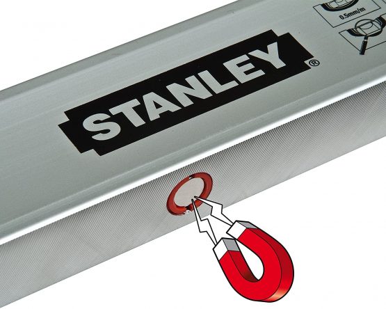 Stanley STHT1-43114 Classic Magnetic Spirit Level, Yellow, 120 cm - Image 3